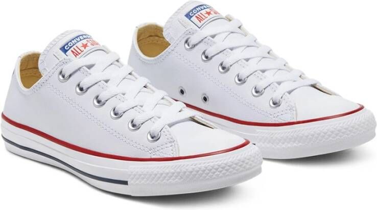 Converse Witte Casual Leren Sneakers oor rouwen White Dames - Foto 5