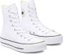Converse Extra hoog platform Chuck Taylor All Star High Top Wit Dames - Thumbnail 15