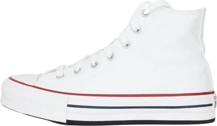 Converse Verhoog je stijl met wit garnet marineblauwe sneakers Wit Dames