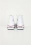 Converse Chuck Taylor All Star Eva Lift Canvas Platform (gs) Fashion sneakers Schoenen white garnet maat: 37 beschikbare maaten:36 37.5 38 39 - Thumbnail 9