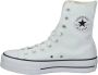 Converse Extra hoog platform Chuck Taylor All Star High Top Wit - Thumbnail 5