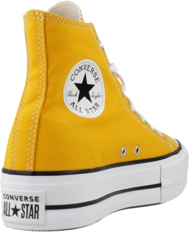 Converse Hoge Sneakers voor Vrouwen Yellow Dames