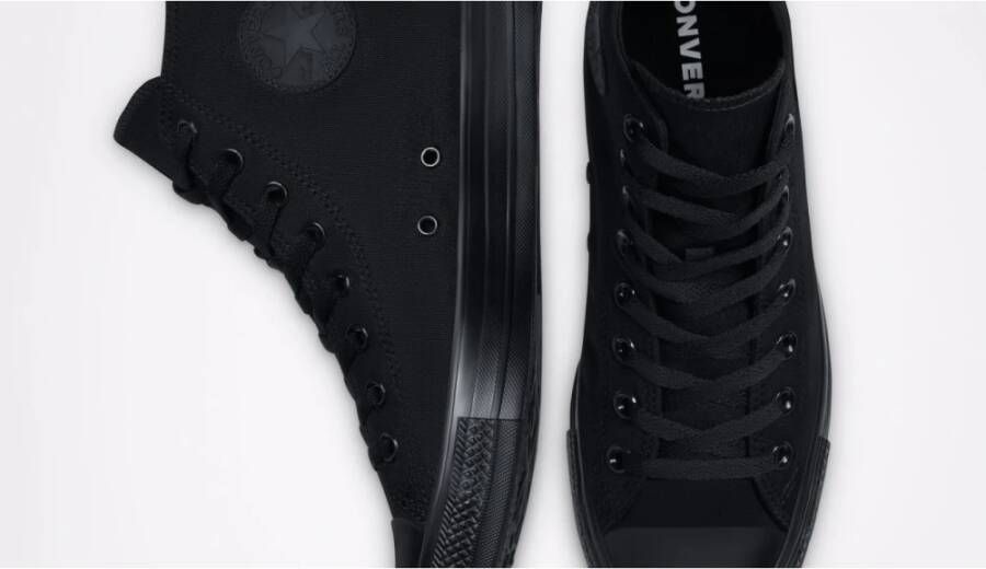 Converse Zwarte hoge sneakers voor dames Zwart Dames