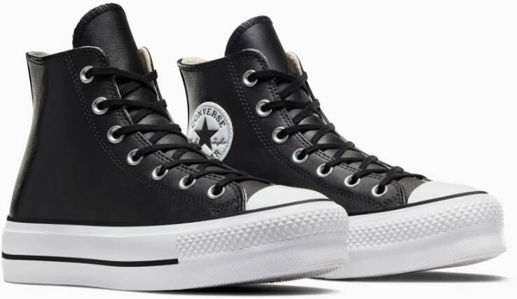 Converse Zwarte hoge sneakers voor dames Zwart Dames
