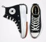 Converse Run Star Hike Hi Fashion sneakers Schoenen black white gum maat: 39 beschikbare maaten:37.5 36 38 39 38.5 40.5 - Thumbnail 9