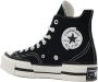 Converse Chuck 70 Plus High-Top Sneakers Zwart Dames - Thumbnail 4