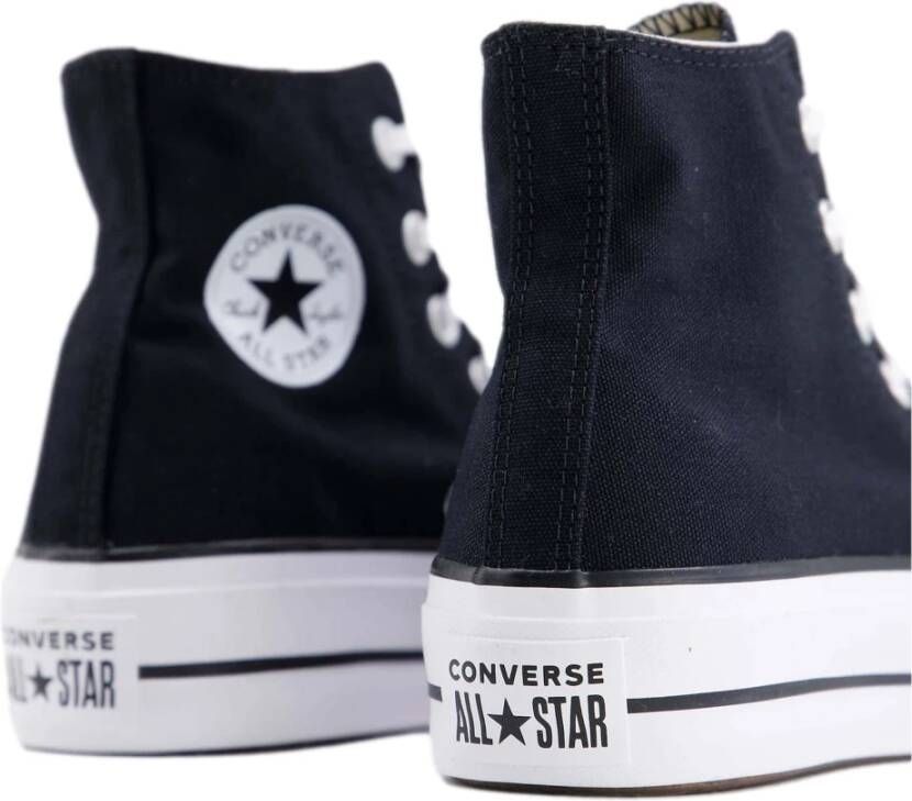 Converse Chuck Taylor All Star Platform High Schoenen Black Textil Foot  Locker - Schoenen.nl
