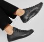 Converse Monochrome Tutta Nera Lage Sneakers Zwart Unisex - Thumbnail 4