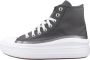 Converse Stijlvolle Hoge Top Sneakers Gray Dames - Thumbnail 3