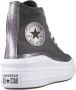 Converse Stijlvolle Hoge Top Sneakers Gray Dames - Thumbnail 4