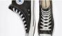 Converse Chuck Taylor All Star Hi Hoge sneakers Leren Sneaker Zwart - Thumbnail 23