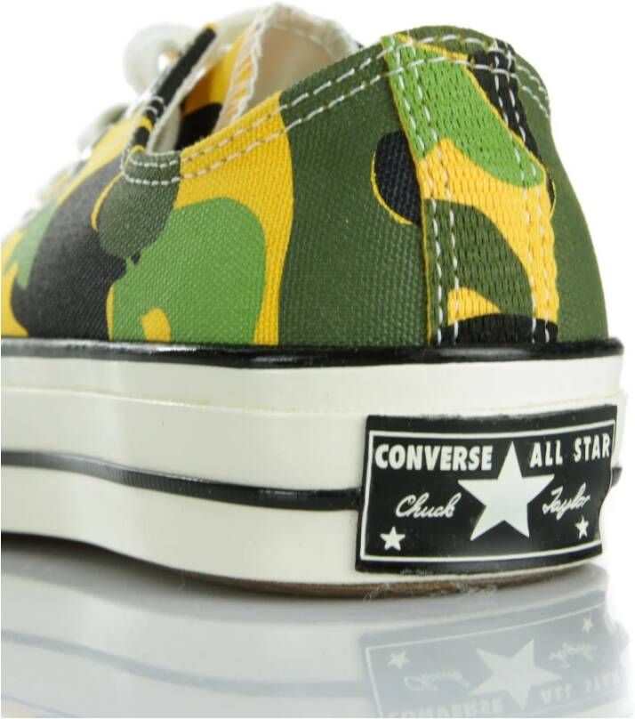 Converse Universiteit Laag Goud Zwart Sneakers Multicolor Heren
