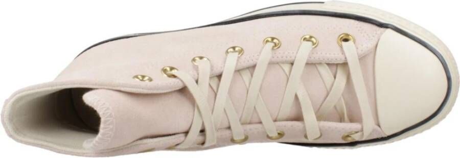 Converse Verhoogde All Star Sneakers Pink Dames