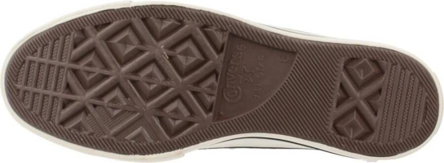 Converse Verhoogde Canvas Sneakers Green Dames