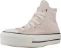 Converse Chuck Taylor All Star Lift Platform Hoge sneakers Dames Roze - Thumbnail 6