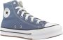 Converse All Star High Platform Junior Blue Kind Blue - Thumbnail 9