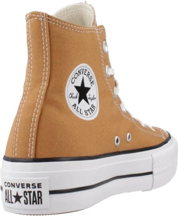 Converse Verhoogde Sneakers voor een stijlvolle uitstraling Brown Dames