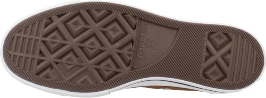 Converse Verhoogde Sneakers voor een stijlvolle uitstraling Brown Dames