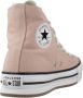 Converse Verhoogde Stoffige High-Top Sneakers Pink Dames - Thumbnail 7