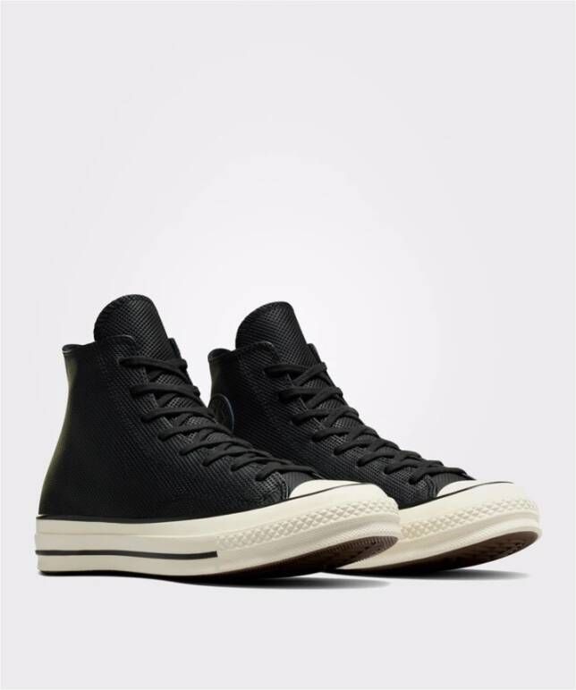 Converse Vintage Chuck 70 Hi Leren Sneakers Black Heren