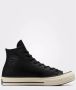 Converse Vintage Chuck 70 Hi Leren Sneakers Black Heren - Thumbnail 3