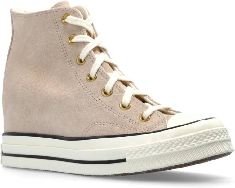 Converse Wedge sneakers 'Chuck 70' Beige Dames