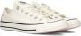 Converse Witte Canvas Lage Sneakers White Dames - Thumbnail 3