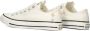 Converse Witte Canvas Lage Sneakers White Dames - Thumbnail 4