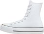 Converse Extra hoog platform Chuck Taylor All Star High Top Wit Dames - Thumbnail 10