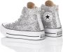 Converse Zilver Glitter Platform Sneakers Vrouwen - Thumbnail 2
