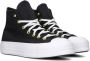 Converse Zwarte Hoge Sneakers Lift Platform Black Dames - Thumbnail 2