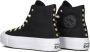 Converse Zwarte Hoge Sneakers Lift Platform Black Dames - Thumbnail 3