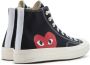 Comme des Garçons Play Zwarte Canvas Chuck Taylor 70 High-Top Sneakers Zwart Unisex - Thumbnail 14