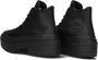 Converse Zwarte Hoge Top Lugged Hiel Sneakers Black Dames - Thumbnail 3