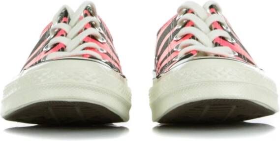 Converse Zwarte Lage Sneakers Racer Pink Multicolor Heren
