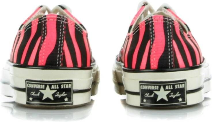 Converse Zwarte Lage Sneakers Racer Pink Multicolor Heren