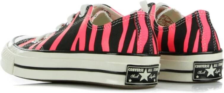 Converse Zwarte Lage Sneakers Racer Pink Multicolor Heren
