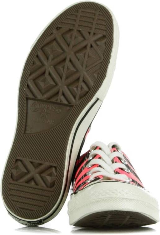 Converse Zwarte Lage Sneakers Racer Pink Multicolor Heren