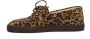 Copenhagen Shoes Bootsschoen van suède met luipaardprint - Thumbnail 2