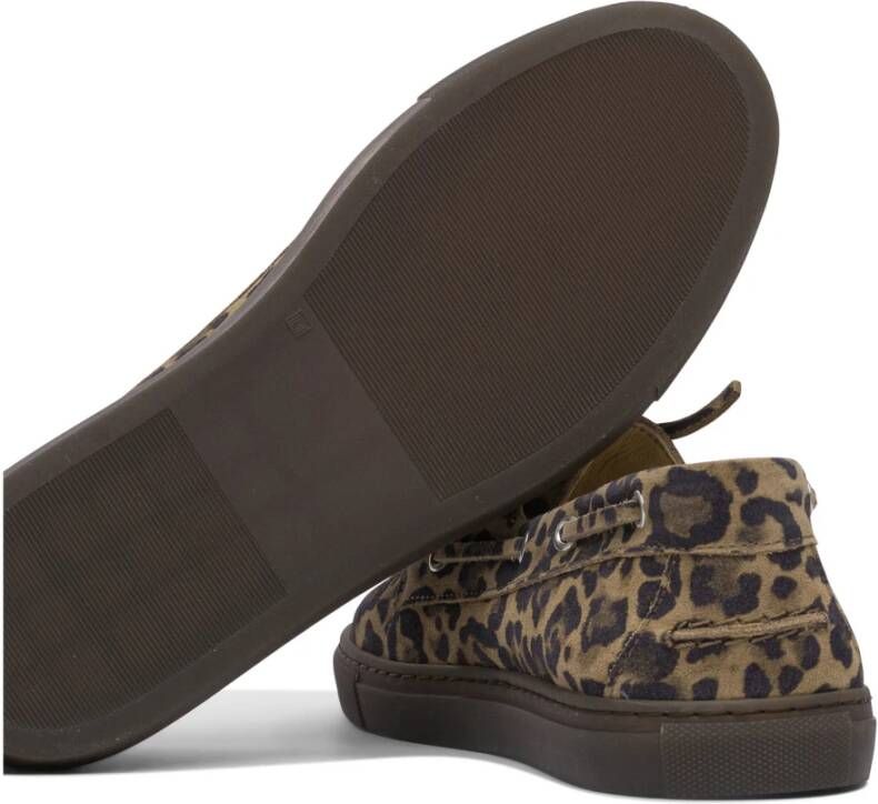 Copenhagen Shoes Bruine Leren Loafers voor Vrouwen