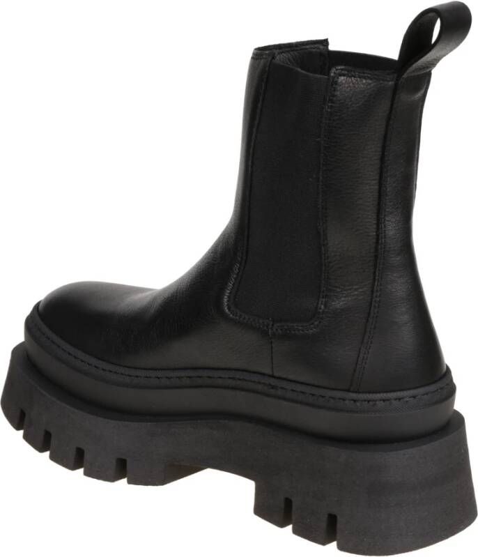 Copenhagen Shoes Elegante Chelsea Boots van Leer Black Dames