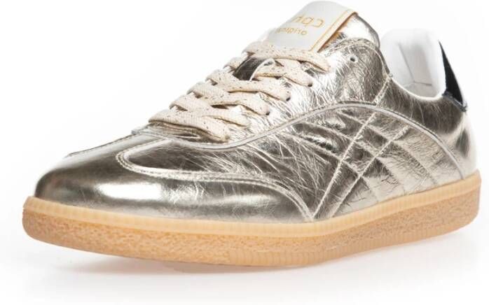 Copenhagen Shoes Gouden Leren Sneakers