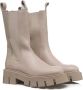 Copenhagen Studios Grijze Leren Chelsea Boots met Geometrische Elementen Gray Dames - Thumbnail 9