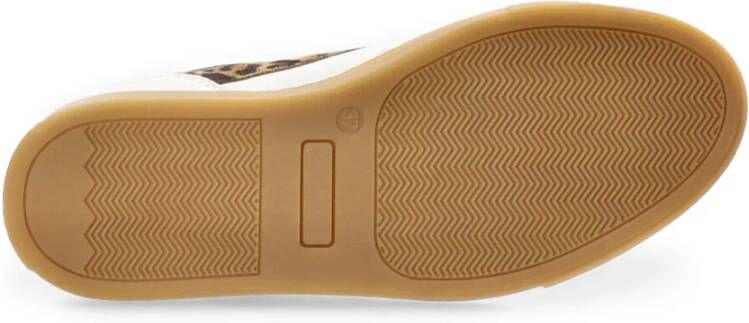Copenhagen Shoes Leather Mix White Leo Sneaker