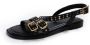 Copenhagen Shoes Leren sandalen met gouden studs - Thumbnail 2