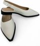 Copenhagen Shoes Witte Ballerina's Elegante Leren Schoenen White Dames - Thumbnail 3
