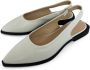 Copenhagen Shoes Witte Ballerina's Elegante Leren Schoenen White Dames - Thumbnail 4