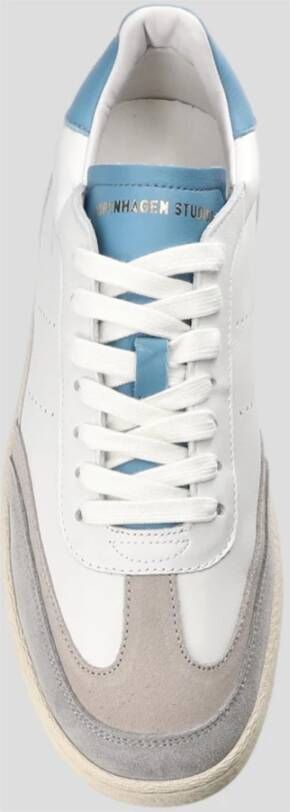 Copenhagen Shoes Leren Sneaker met Verwijderbare Binnenzool White Heren