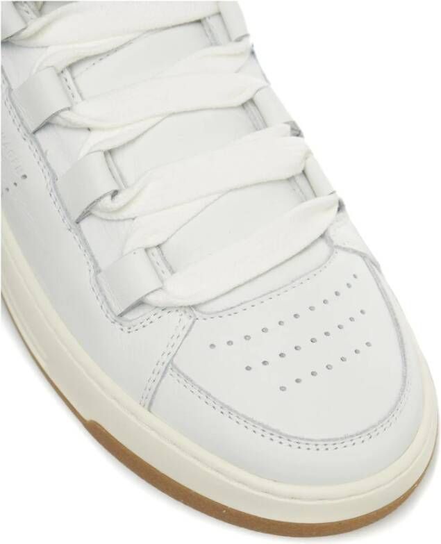 Copenhagen Shoes Logo Sneakers met Achterste Treklus White Dames
