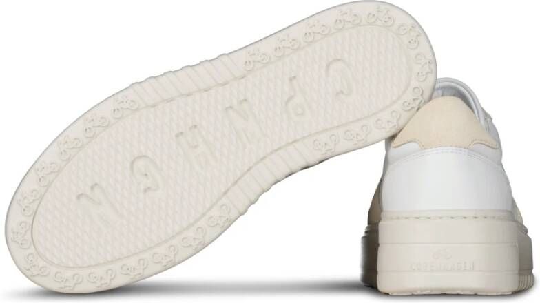 Copenhagen Shoes Platform Sneakers voor Heren White Heren